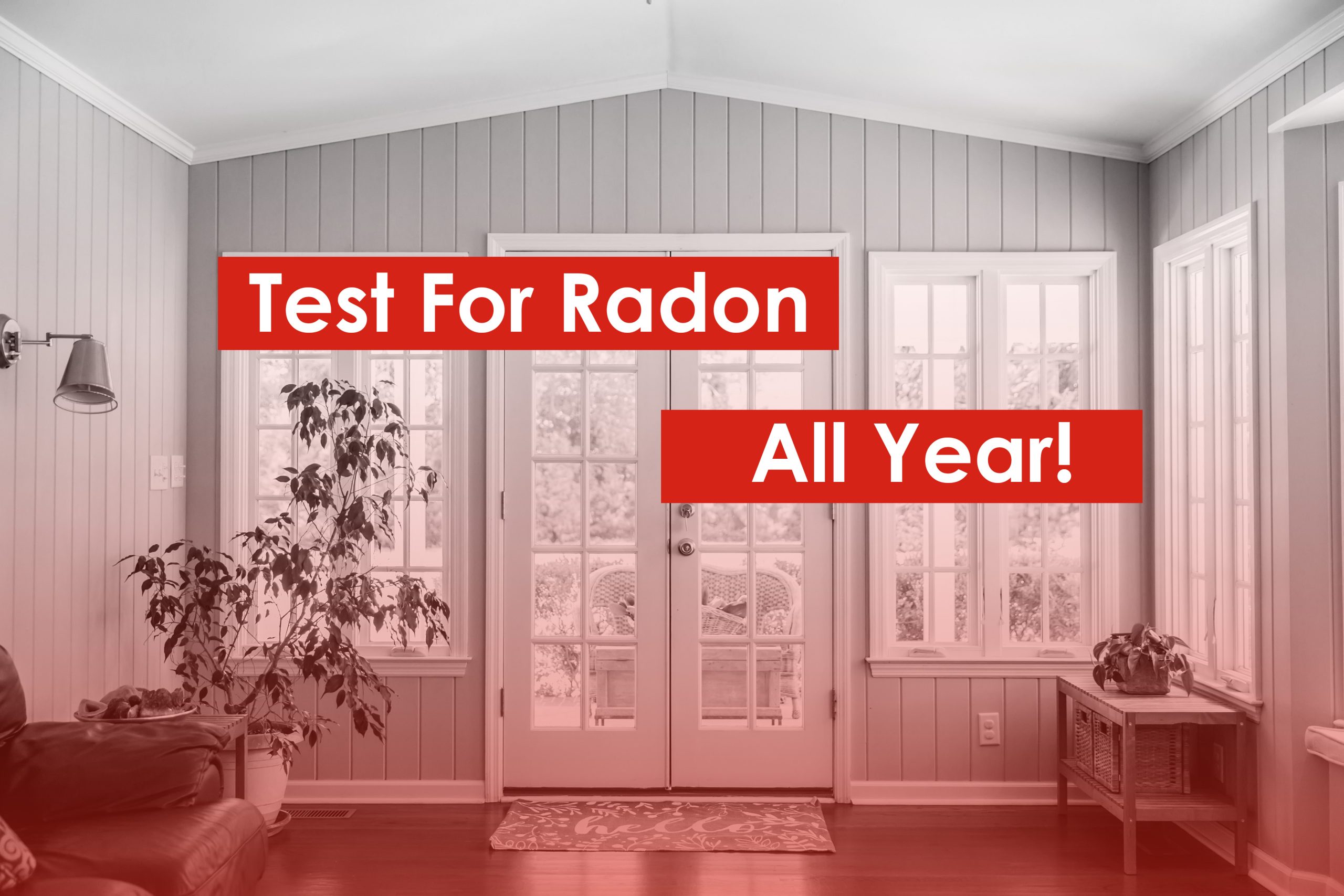 It is important that you test for radon year-round