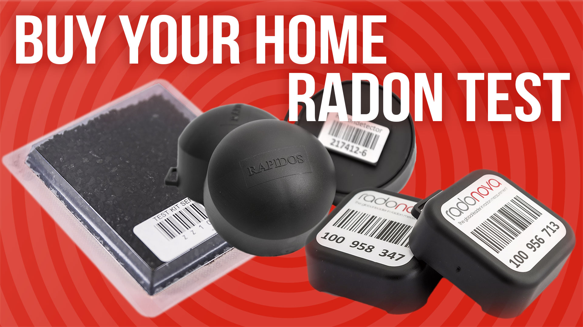 Make a radon measurement - buy reliable test kits for your house today